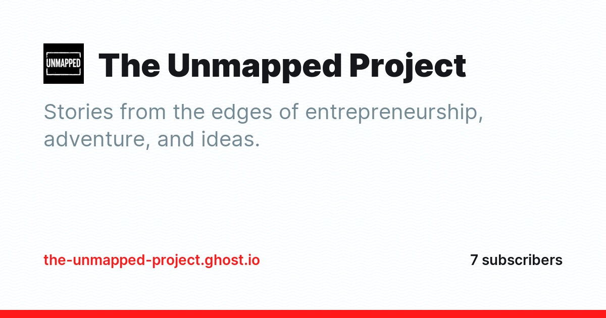 The Unmapped Project - Ghost Explore