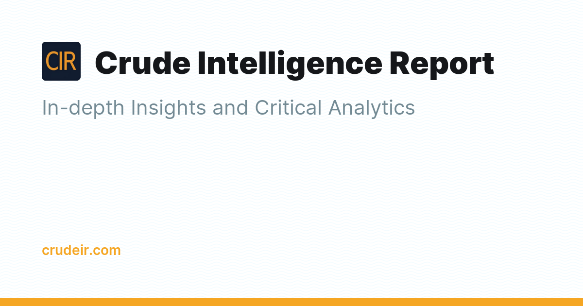 Crude Intelligence Report - Ghost Explore
