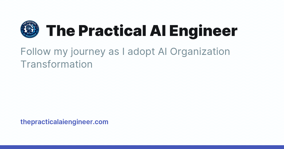 The Practical AI Engineer - Ghost Explore