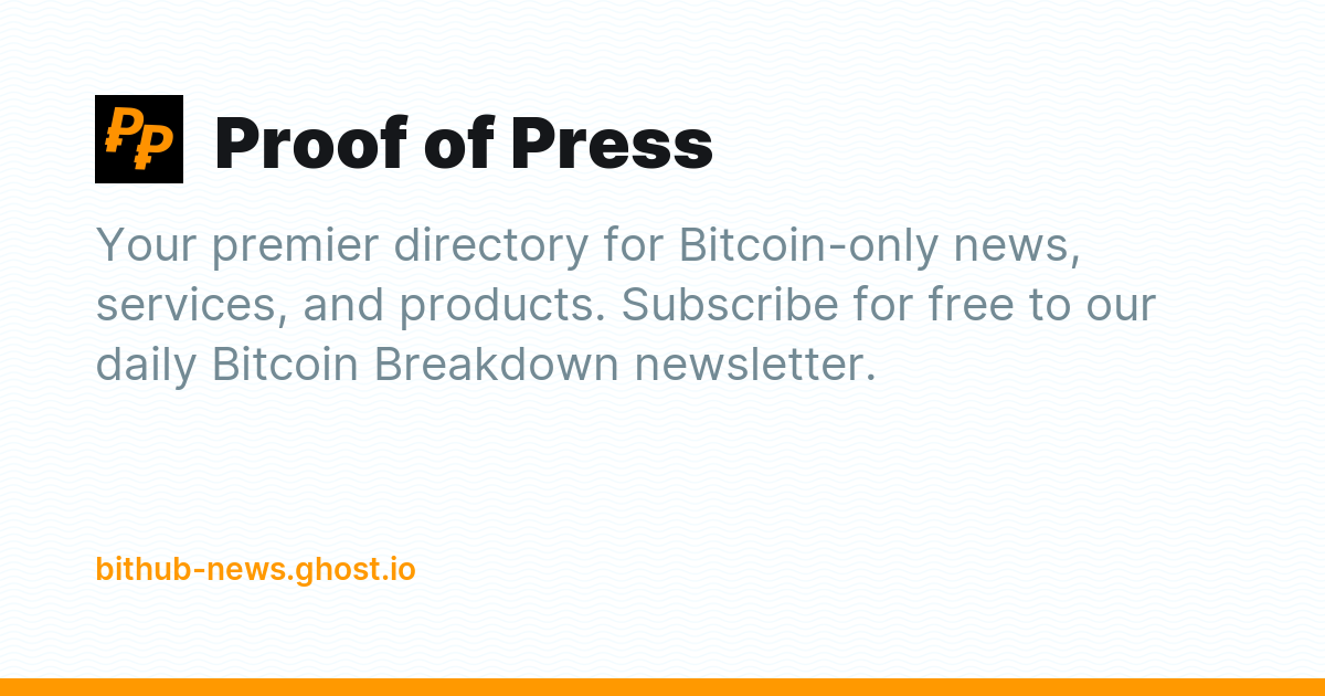 Proof of Press - Ghost Explore